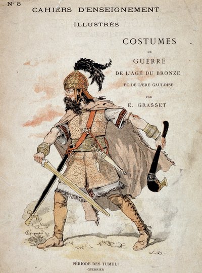 Guerrier gaulois de la période des Tumuli - dans « Cahiers d