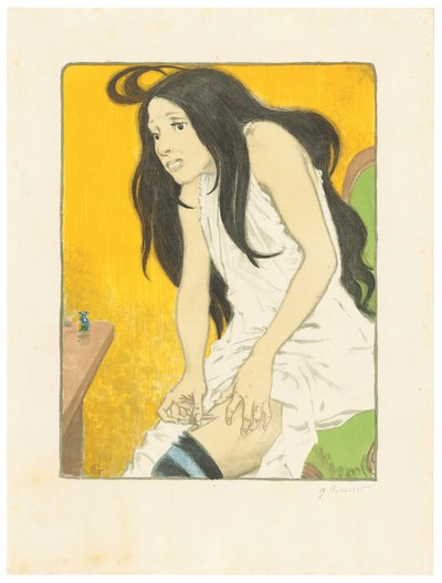 Morphinomane, de : L’Album d’Estampes Originales de la Galerie Vollard - Eugene Grasset