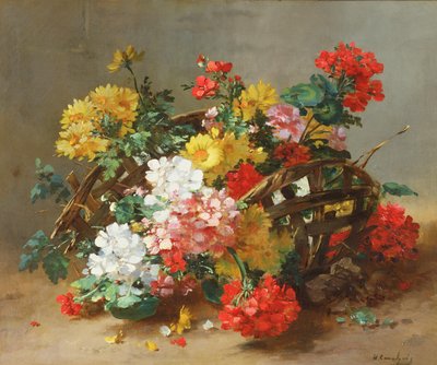 Étude de fleurs - Eugene Henri Cauchois