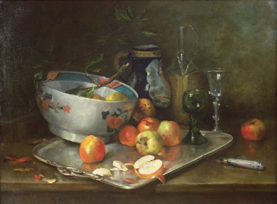 Nature morte avec des pommes - Eugene Henri Cauchois