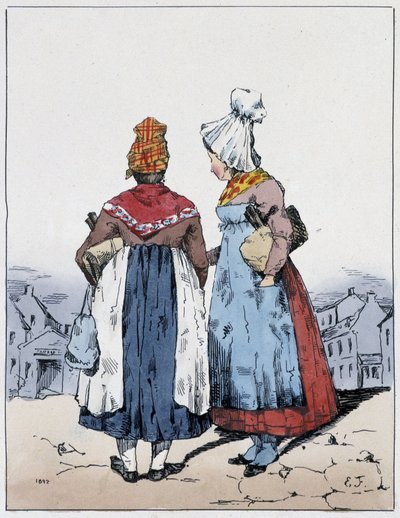 Deux femmes, place du Caire - dans « Souvenirs d