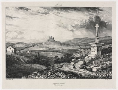 Château de Larderole, 1832 - Eugene Isabey