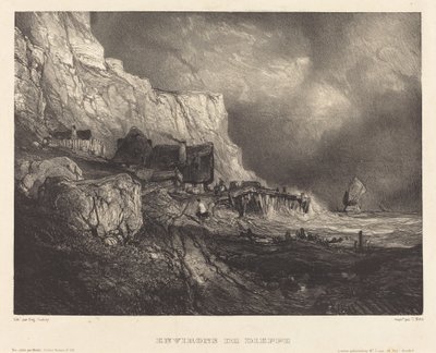 Environs de Dieppe - Eugene Isabey