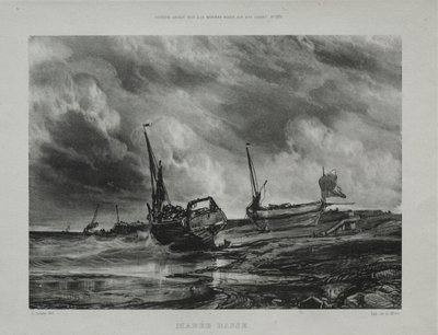 Marée basse, 1831 - Eugene Isabey