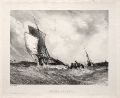 Six marines : Retour au port - Eugene Isabey