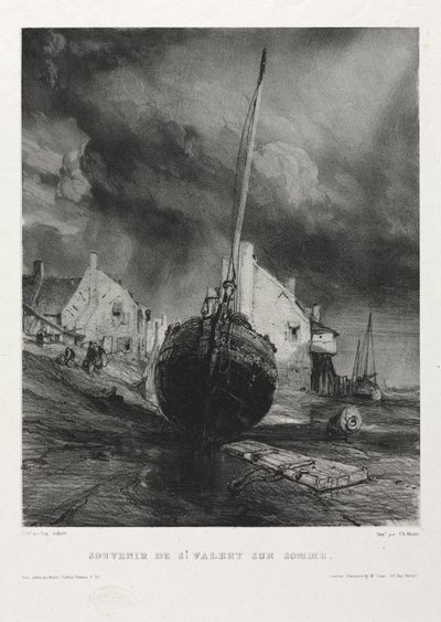 Six marines : Souvenir de Saint-Valéry-sur-Somme - Eugene Isabey