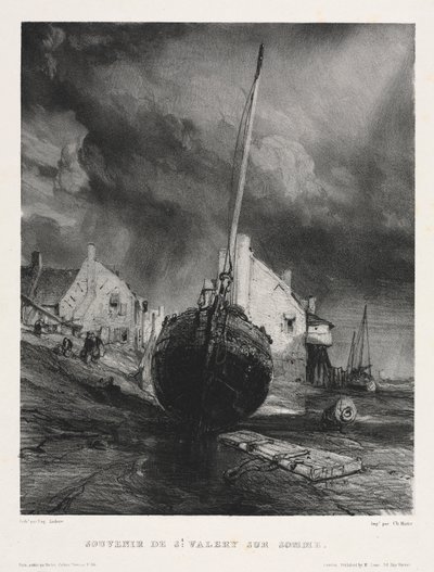 Six Marines : Souvenir de Saint Valéry sur Somme - Eugene Isabey
