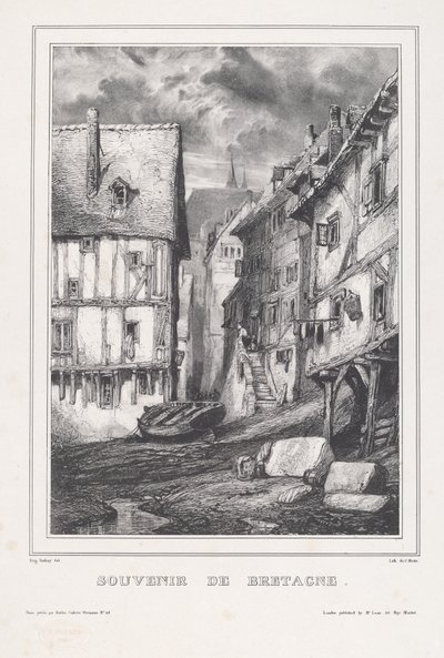 Souvenir de Bretagne - Eugene Isabey