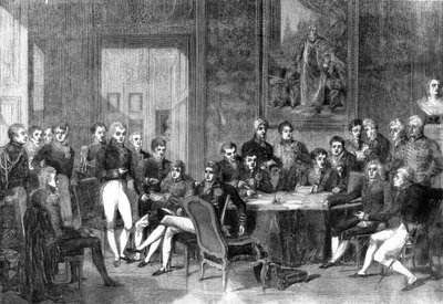 Le Congrès de Vienne, 1856 - Eugene Isabey