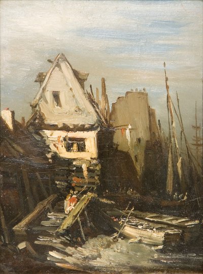Le Port Normand, 1823-1886 - Eugene Isabey