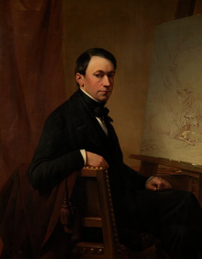 Autoportrait - Eugene Joseph Verboeckhoven