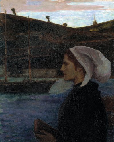 Un dimanche breton - Eugene Laurent Vail