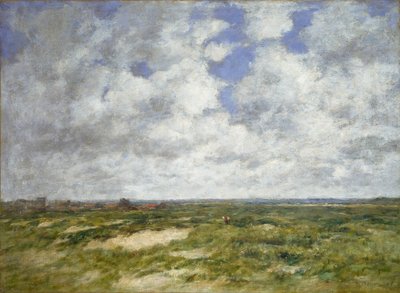 Berck, paysage nuageux - Eugene Louis Boudin
