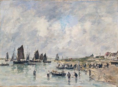 Étaples - Eugene Louis Boudin