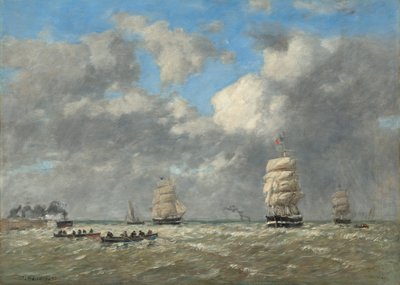 Le Havre, 1883 - Eugene Louis Boudin