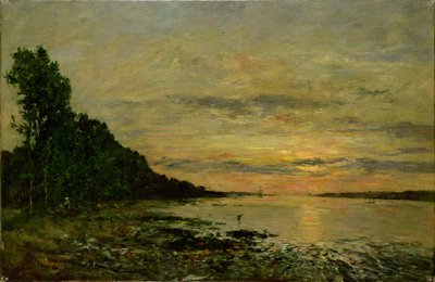 Plougastel-Daoulas, vers 1870-73 - Eugene Louis Boudin