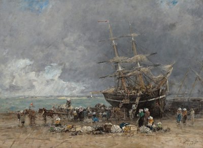 Retour du Terre-Neuvier - Eugene Louis Boudin