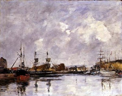 Le Port de Dunkerque - Eugene Louis Boudin