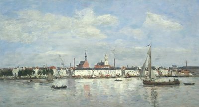 Le Quai à Anvers - Eugene Louis Boudin