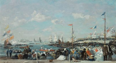 La Régate au Havre, 1869 - Eugene Louis Boudin