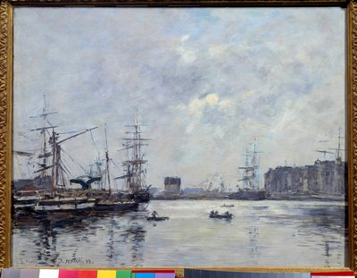 Le port du Havre - Eugene Louis Boudin