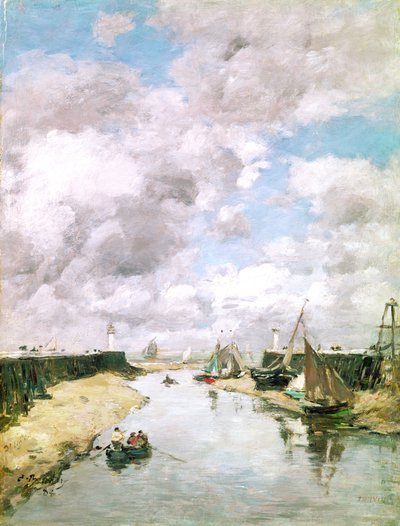 Trouville, 1884 - Eugene Louis Boudin