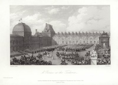 Une revue aux Tuileries - Eugene Louis Lami