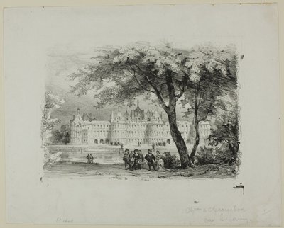 Château de Chambord - Eugene Louis Lami