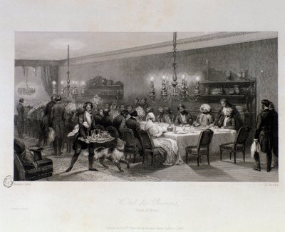 Dîner à la table d