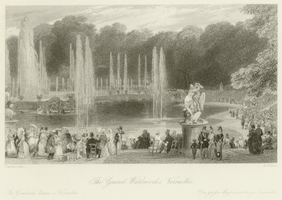 Les Grandes Eaux - Eugene Louis Lami