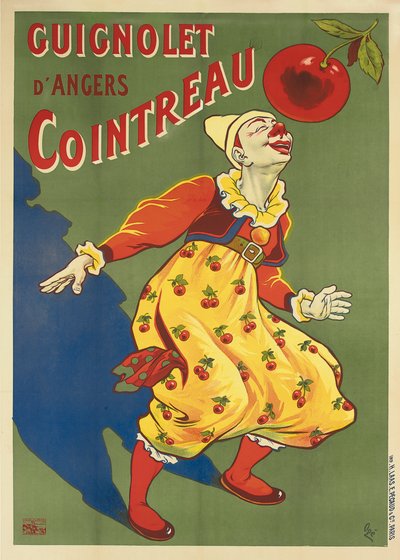Affiche publicitaire pour le Cointreau de Guignolet - Eugene Oge