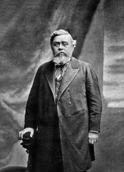 Armand Fallières (1841-1932) président du Sénat français en 1899-1906 puis président de la République française en 1906-1913 - Eugene Pirou