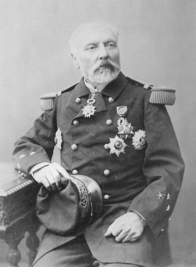 Portrait de Hyacinthe Laurent Théophile Aube - Eugene Pirou