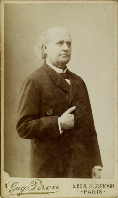 Portrait de Leconte de Lisle - Eugene Pirou