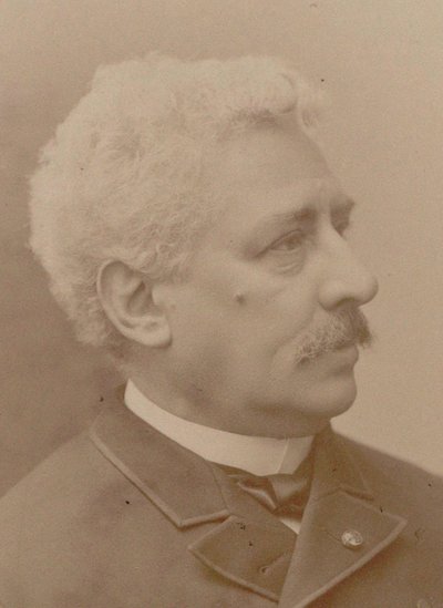 Portrait du compositeur Olivier Métra 1830-1889, années 1870 - Eugene Pirou