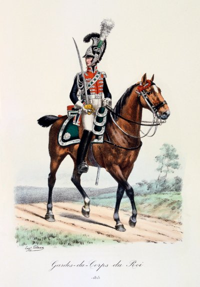 Gardes-du-Corps du Roi - Eugene Titeux