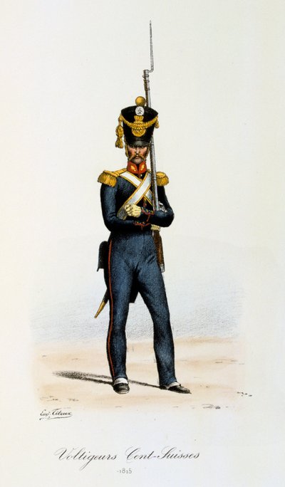 Voltigeurs, Cent-Suisses - Eugene Titeux