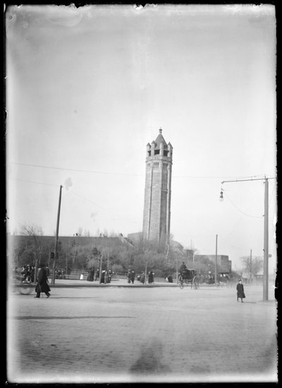 Vue de Eastern Parkway vers le Brooklyn Museum, c.1903-10 - Eugene Wemlinger