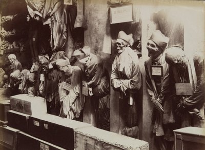 Catacombes, Convento dei Cappucini, Palerme, vers 1895 - Eugenio Interguglielmi