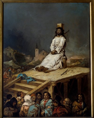 Inquisition : « les garrots » - Eugenio Lucas Velázquez