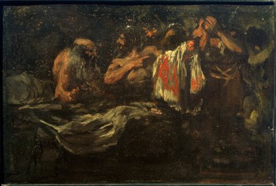 Les fils de Jacob apportent la chemise ensanglantée - Eugenio Lucas Velázquez