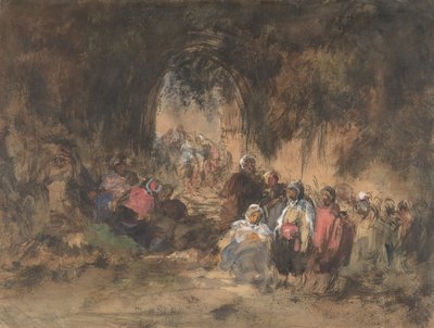 Arabes au repos - Eugenio Lucas Villamil
