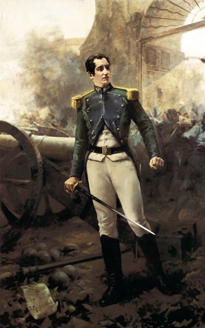 Portrait de Pedro Velarde y San Juan (1779-1808), militaire espagnol - Eugenio Oliva y Rodrigo