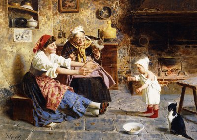 Les premiers pas - Eugenio Zampighi