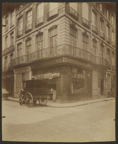 54 Rue Saint-Honoré et 1 Rue des Prouvaires, (1° arr.) - Eugène Atget
