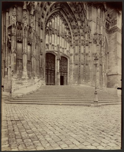 Beauvais, Porte Cathédrale - Eugène Atget