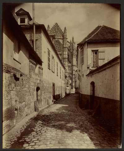 Beauvais, Rue Feutrier - Eugène Atget