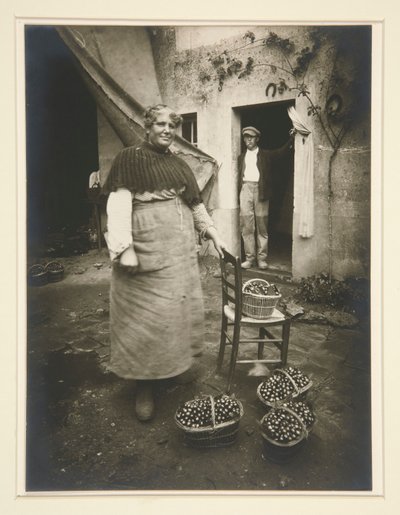 Femme de Verrières - Eugène Atget