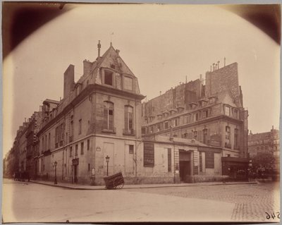 Hôtel du Marquis de Paroy, 83 rue Charlot - Eugène Atget