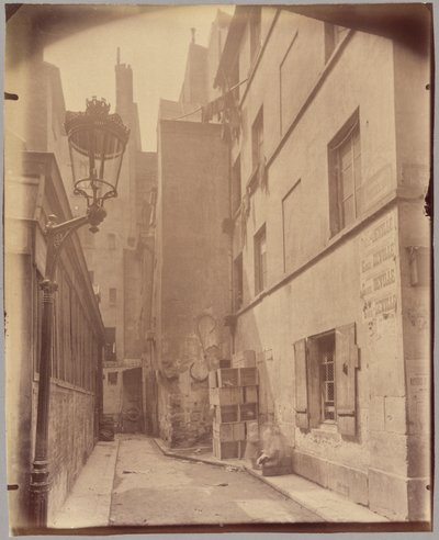 Impasse de la Baudoirie, rue de Venise - Eugène Atget